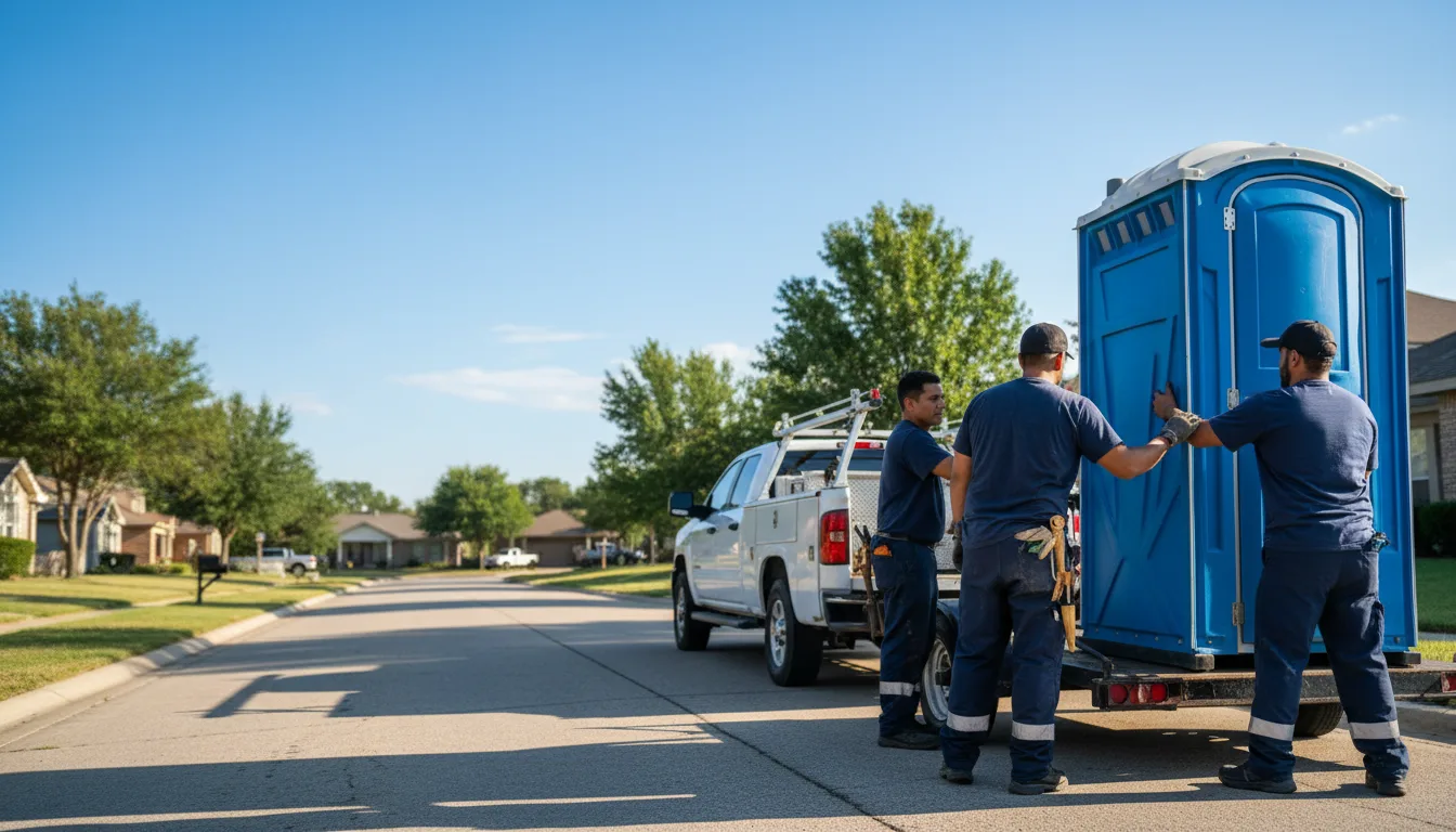 Portable Toilet Rental in Thompson, OH near me
